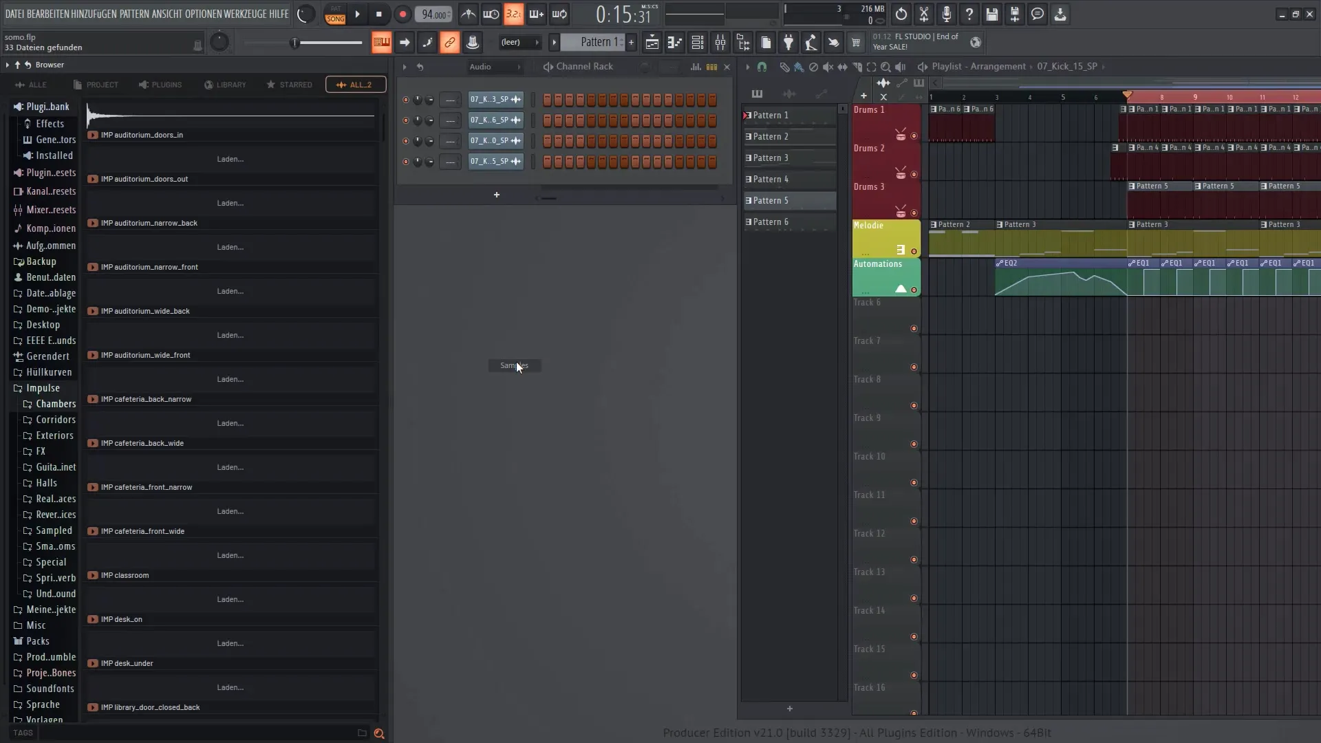 FL Studio 21: 개선된 파일 브라우저