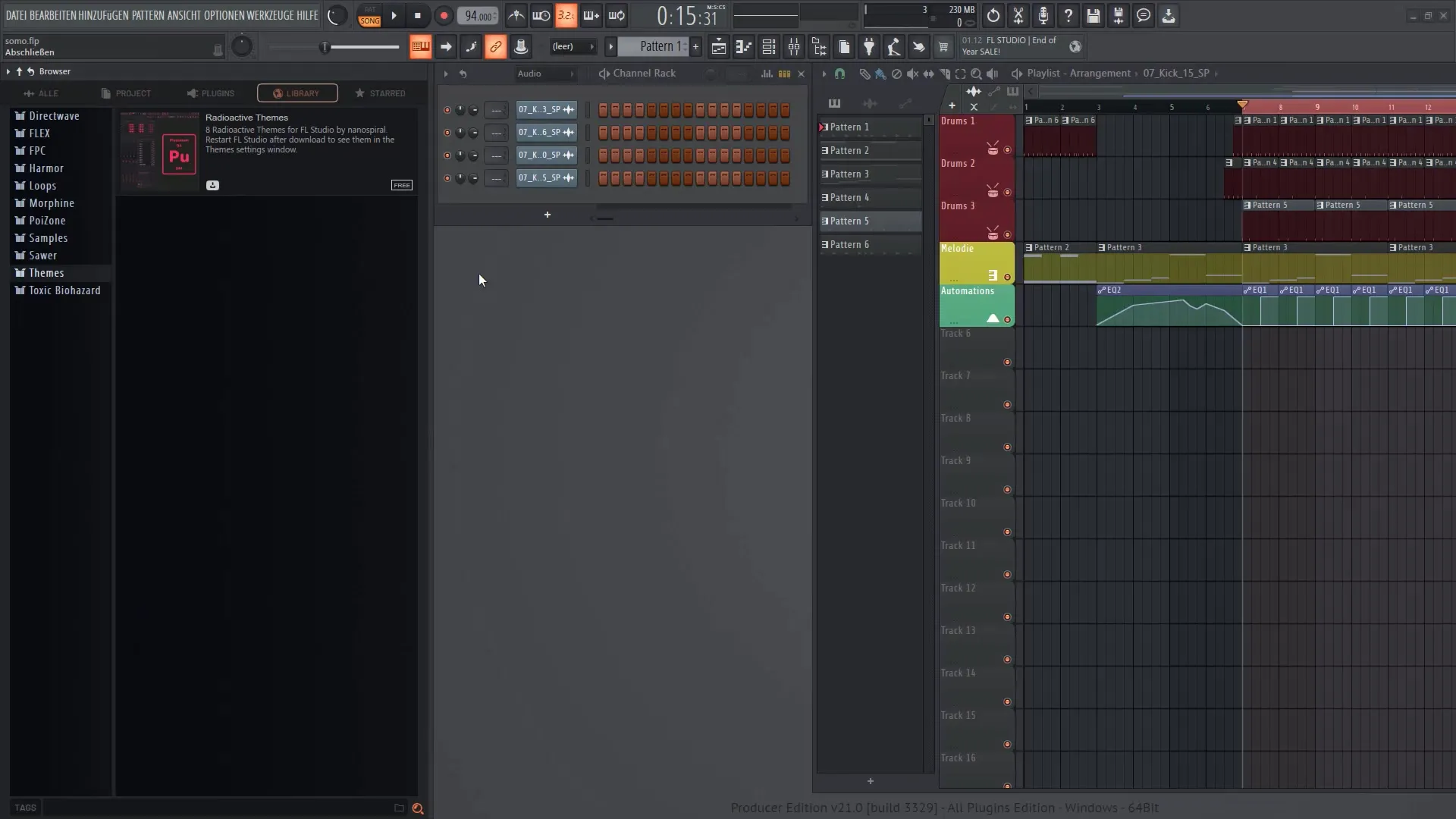 FL Studio 21: 개선된 파일 브라우저
