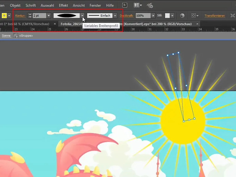 Tipps &amp; Tricks zu Adobe Illustrator: Skalieren von Effekten und Konturen