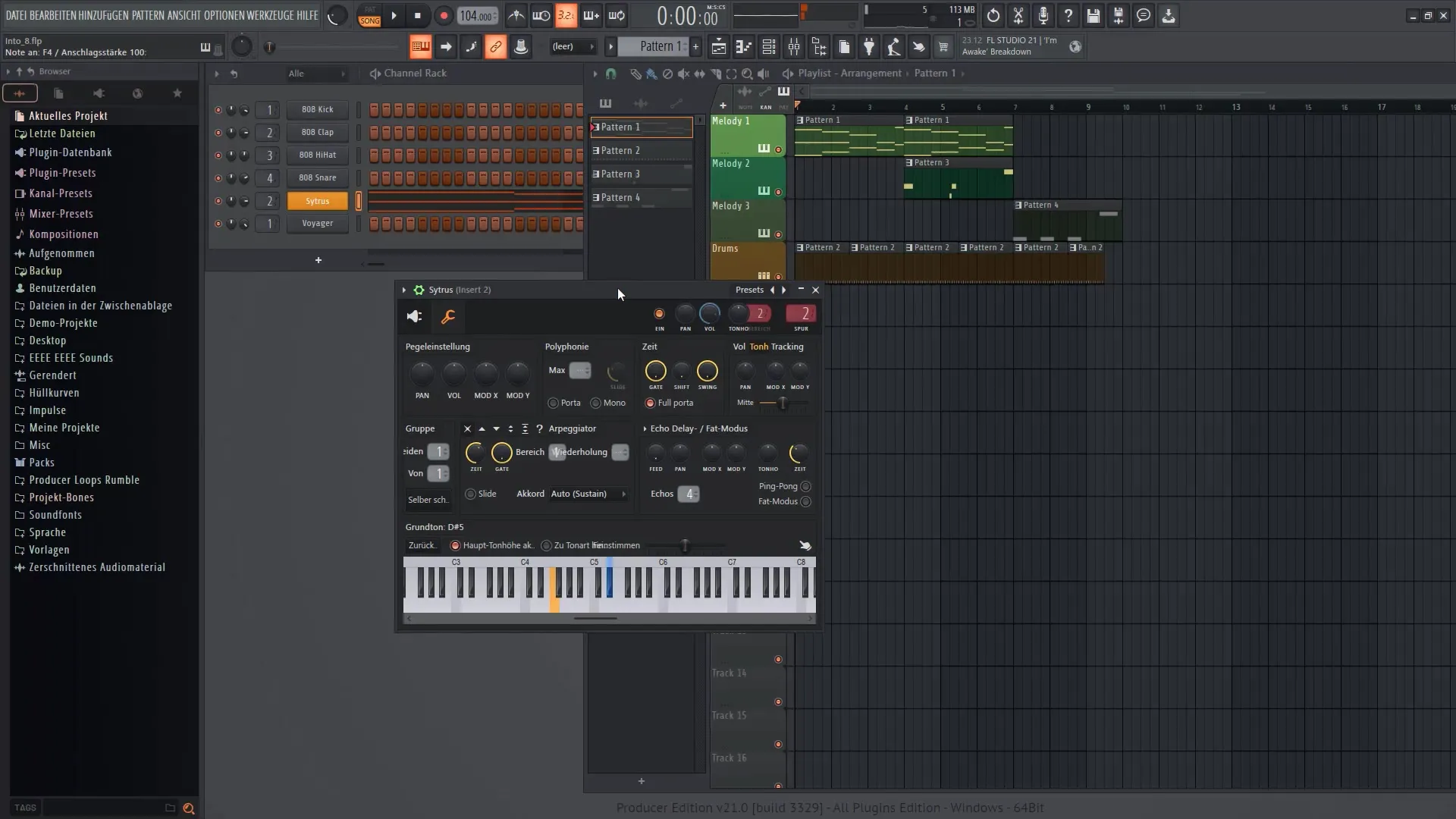 FL Studio 21: VFX 시퀀서를 사용한 효과적인 사운드 디자인