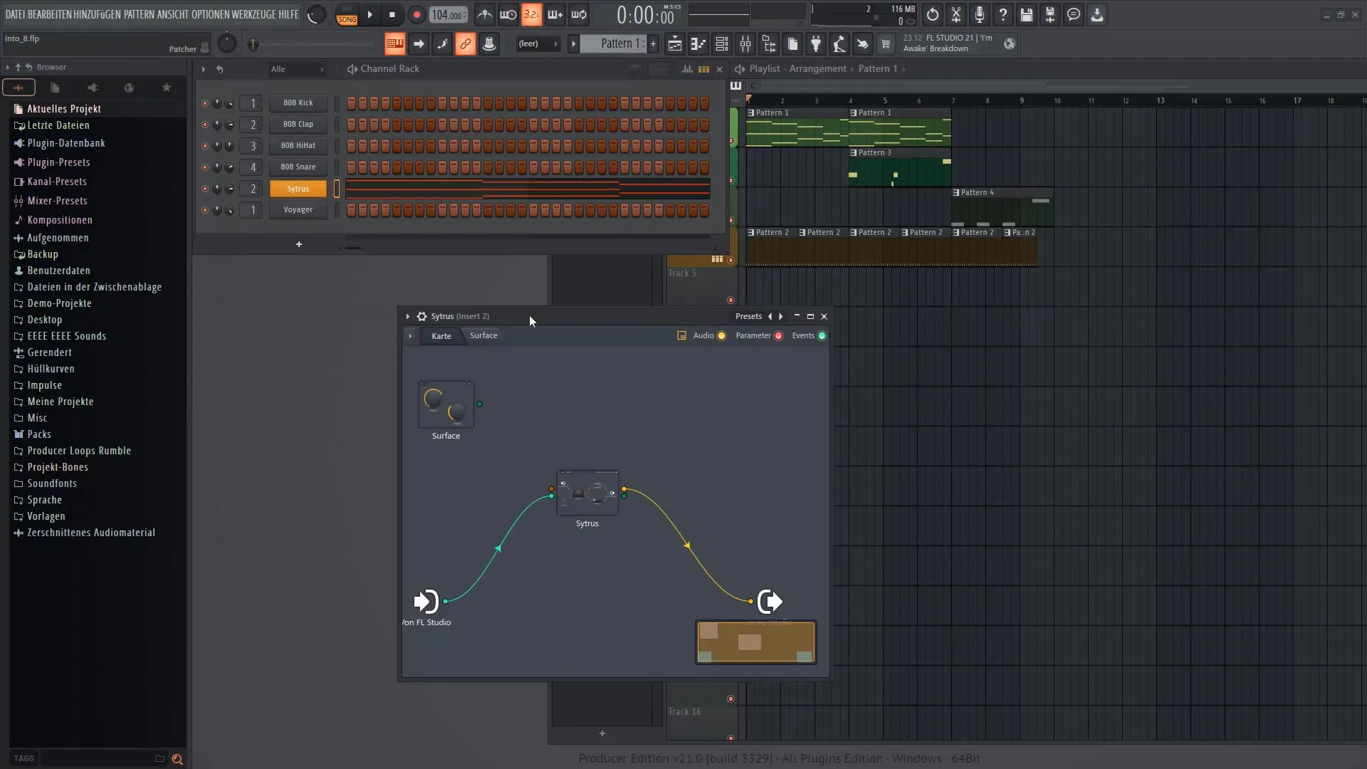 FL Studio 21: VFX 시퀀서를 사용한 효과적인 사운드 디자인