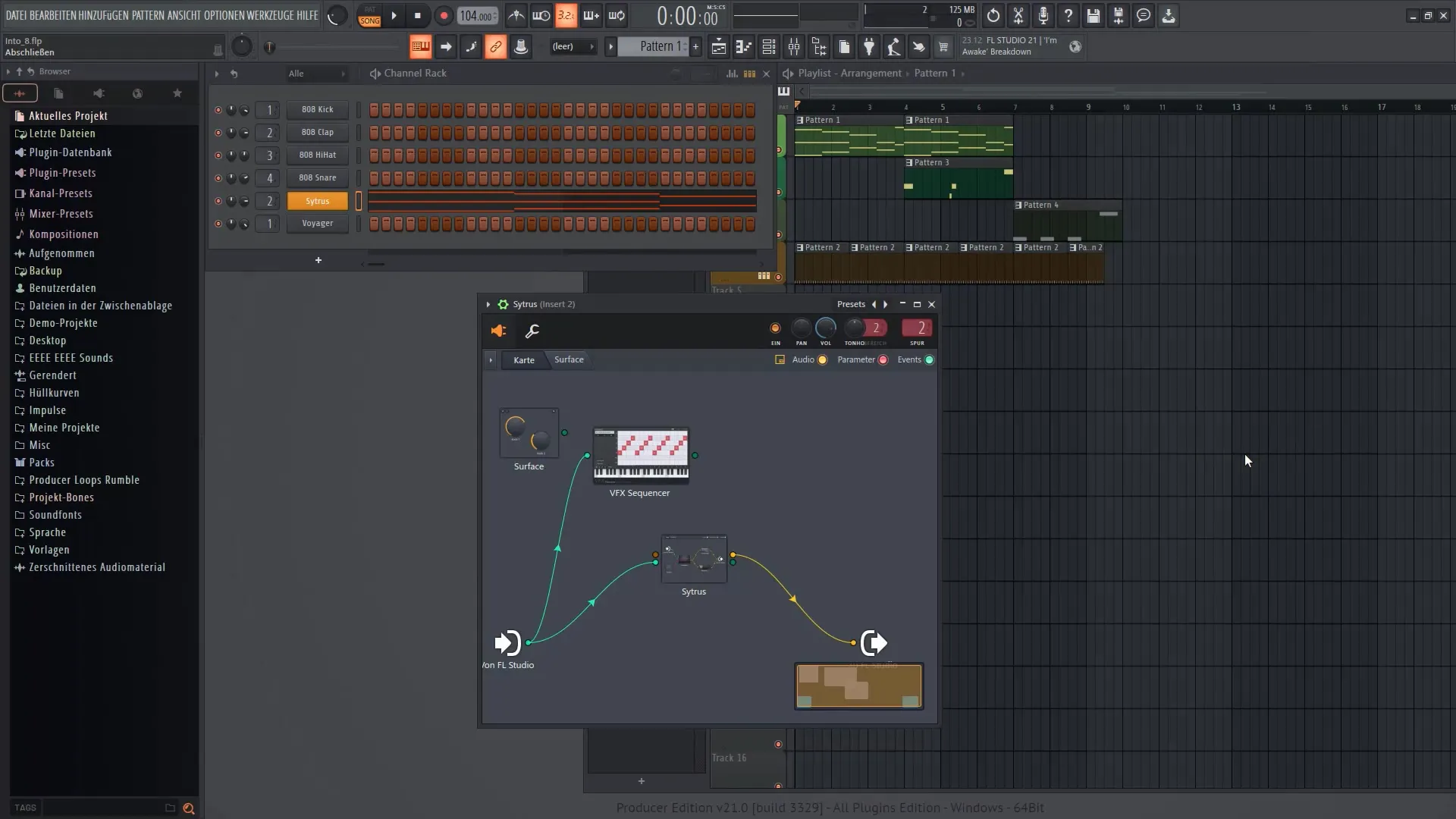 FL Studio 21: VFX 시퀀서를 사용한 효과적인 사운드 디자인
