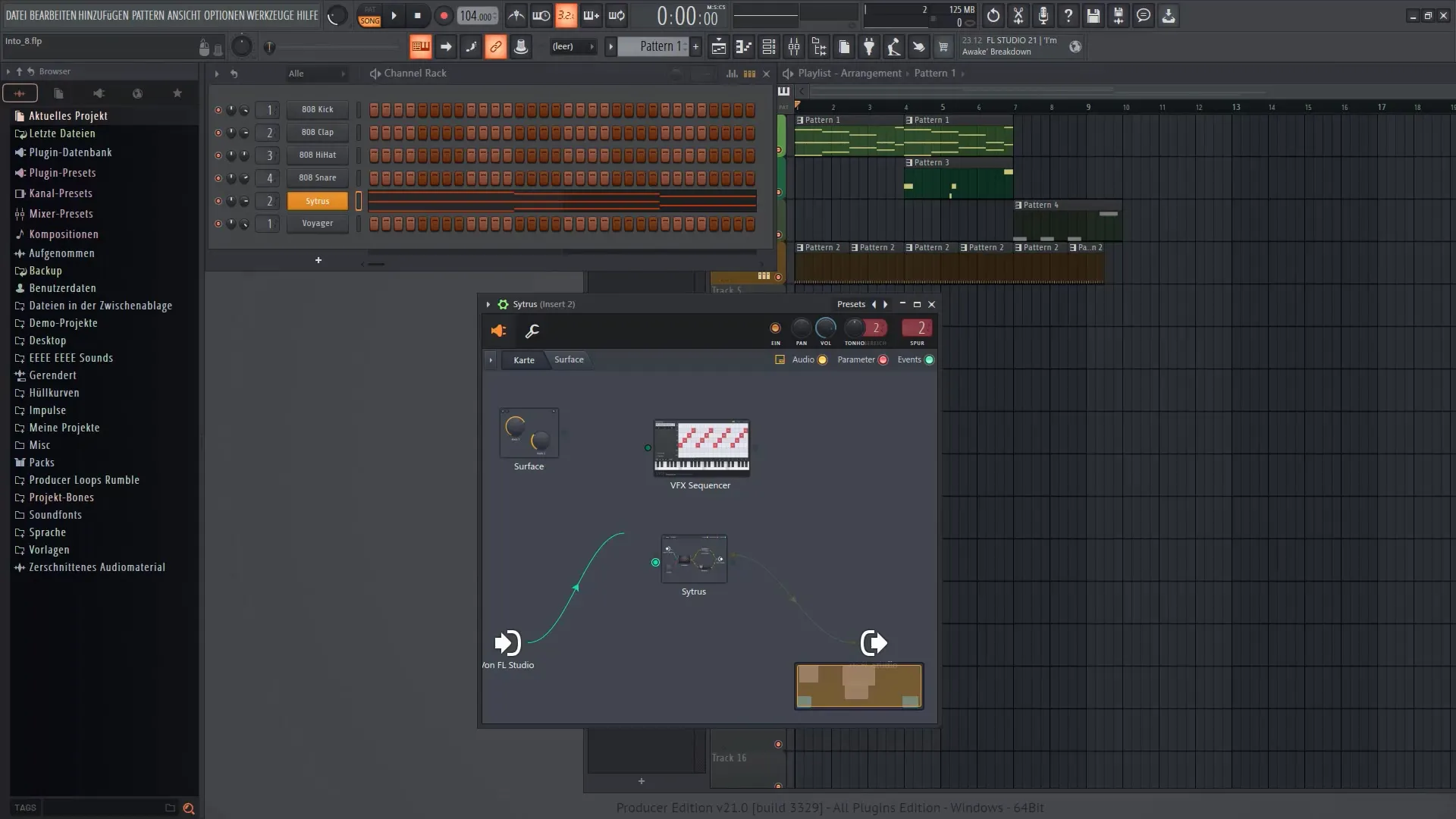 FL Studio 21: VFX 시퀀서를 사용한 효과적인 사운드 디자인