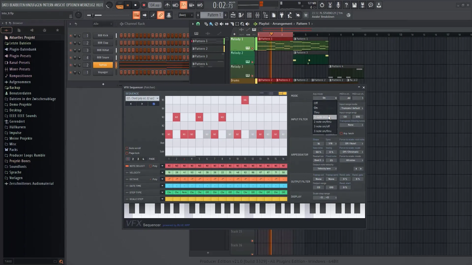 FL Studio 21: VFX 시퀀서를 사용한 효과적인 사운드 디자인