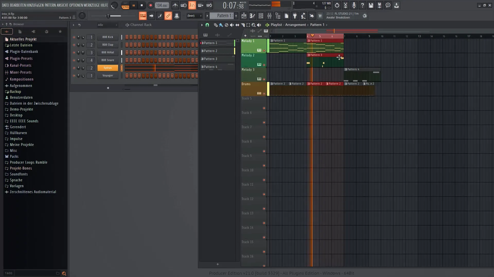 FL Studio 21: VFX 시퀀서를 사용한 효과적인 사운드 디자인