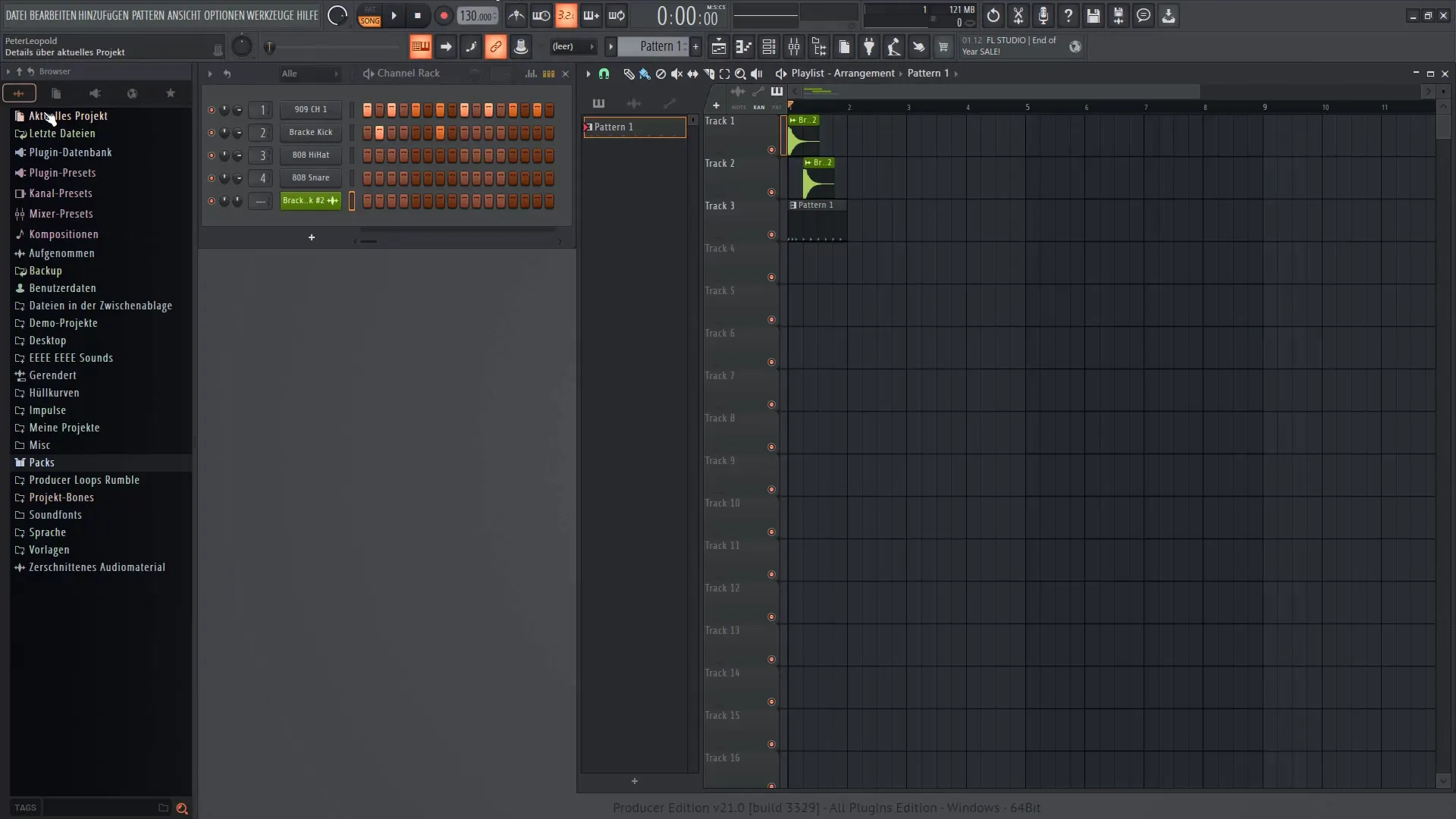 FL Studio 21: 사용자 인터페이스 소개