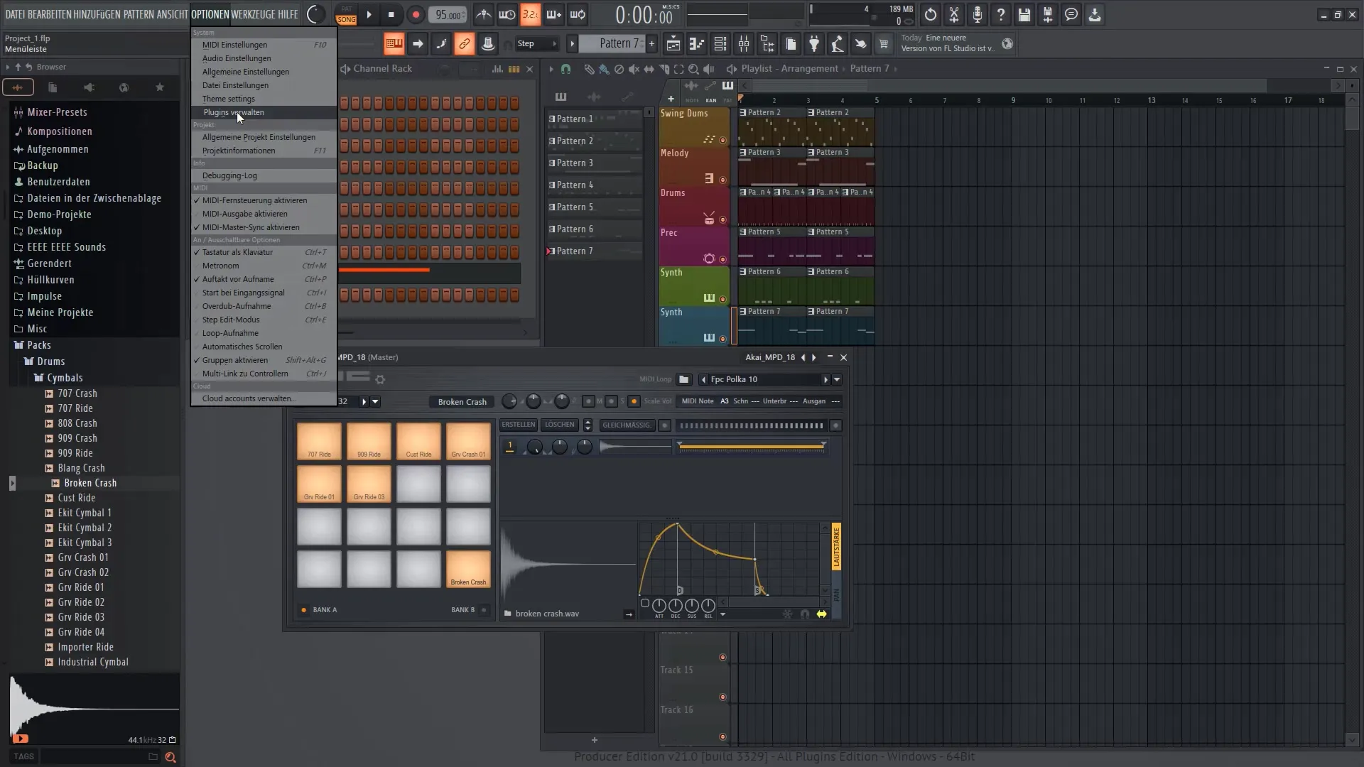 FL Studio 21 - 하드웨어 연결 및 플러그인 관리