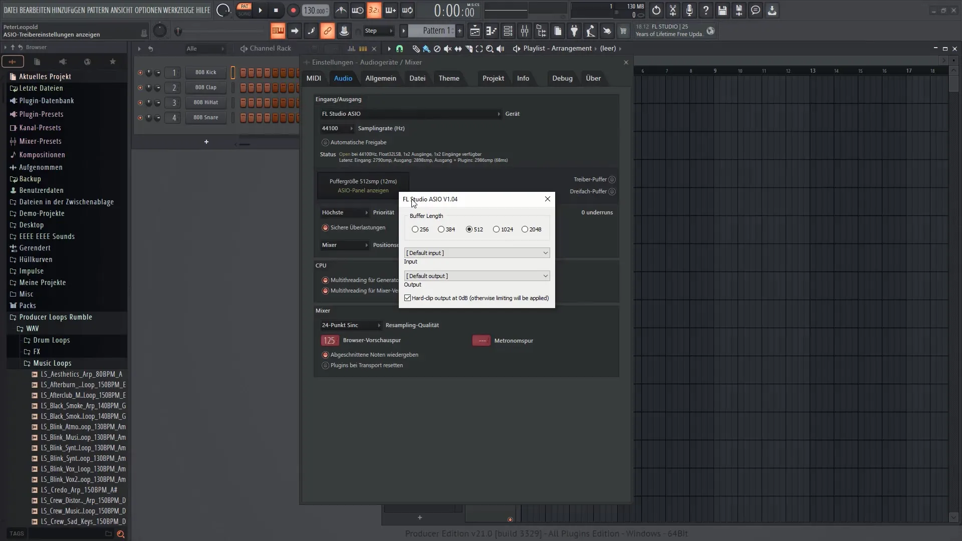 FL Studio 21 튜토리얼: 에디슨의 효과적인 사용, 슬라이싱 및 레코딩하기