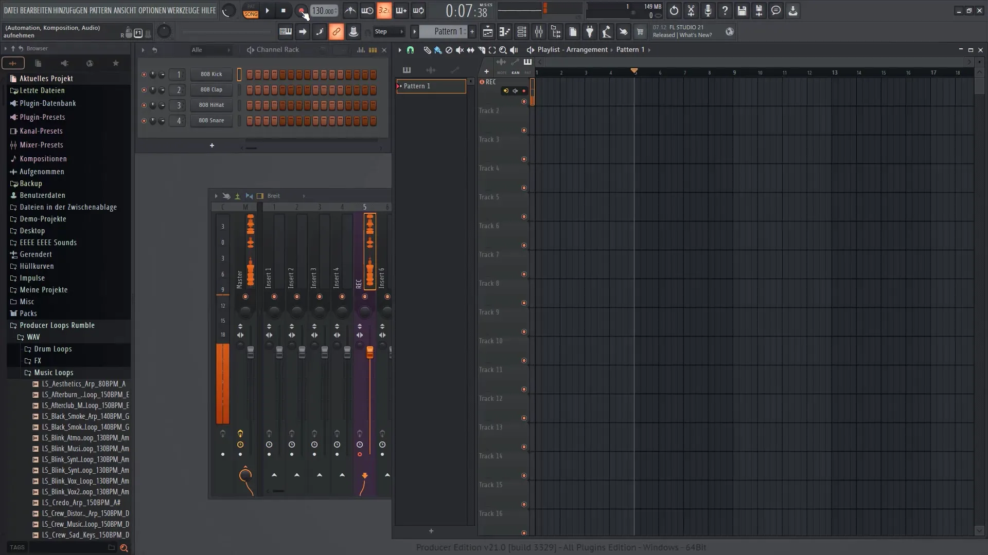 FL Studio 21 튜토리얼: 에디슨의 효과적인 사용, 슬라이싱 및 레코딩하기
