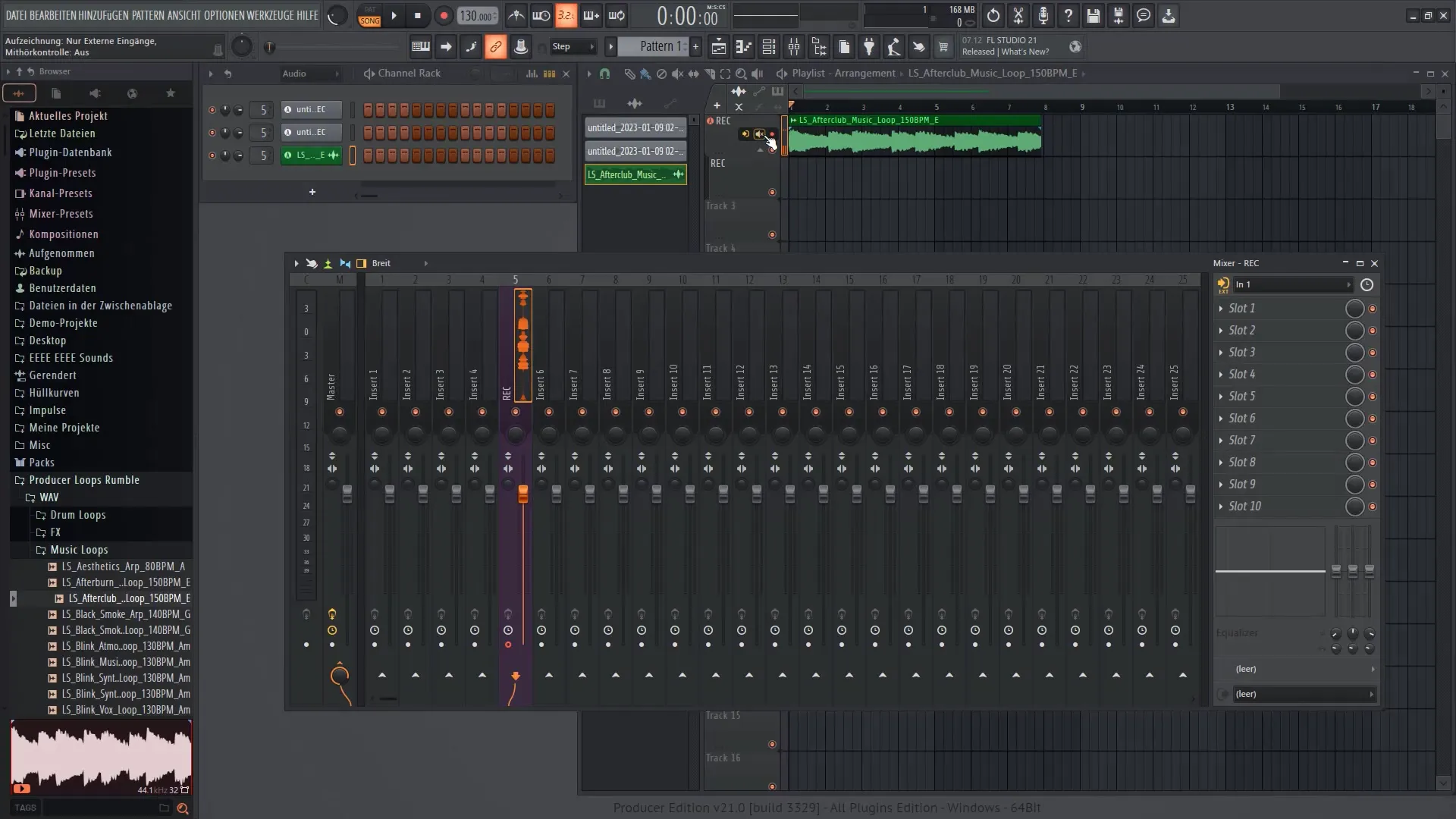 FL Studio 21 튜토리얼: 에디슨의 효과적인 사용, 슬라이싱 및 레코딩하기