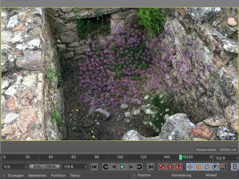 Nieuw in Release 19 - Scène reconstructie met de Motion-Tracker