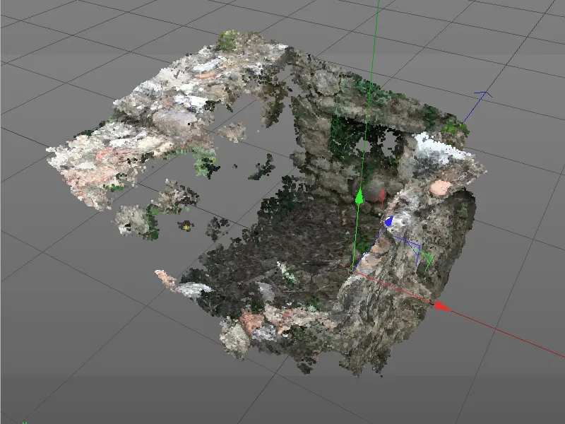 Nieuw in release 19 - Scène reconstructie met de motion tracker.