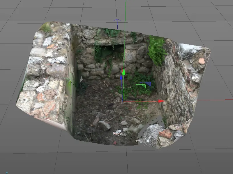 Nieuw in release 19 - Scène-reconstructie met de motion-tracker.