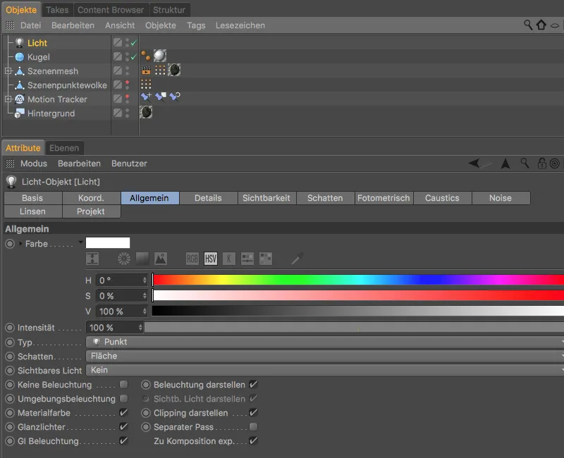 Nieuw in release 19 - Scènereconstructie met de motion tracker.