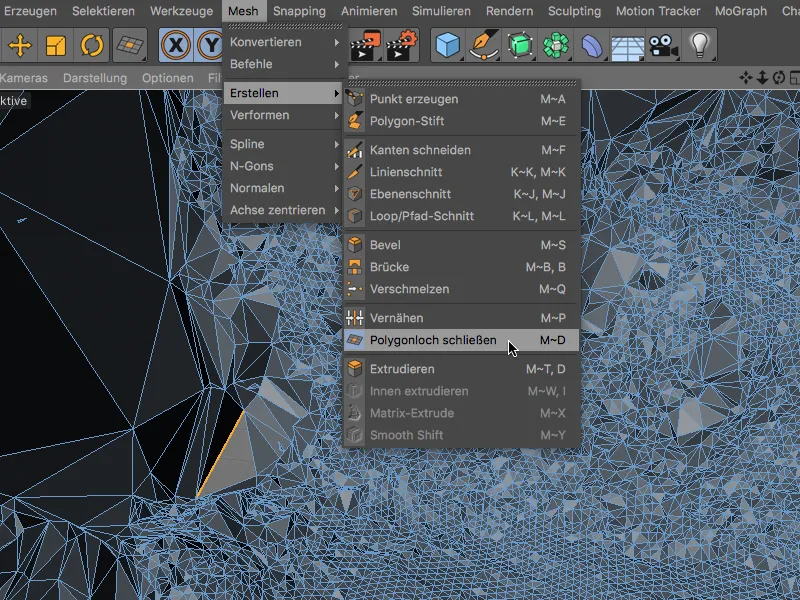 Nieuw in Release 19 - Scène reconstructie met de Motion-Tracker.