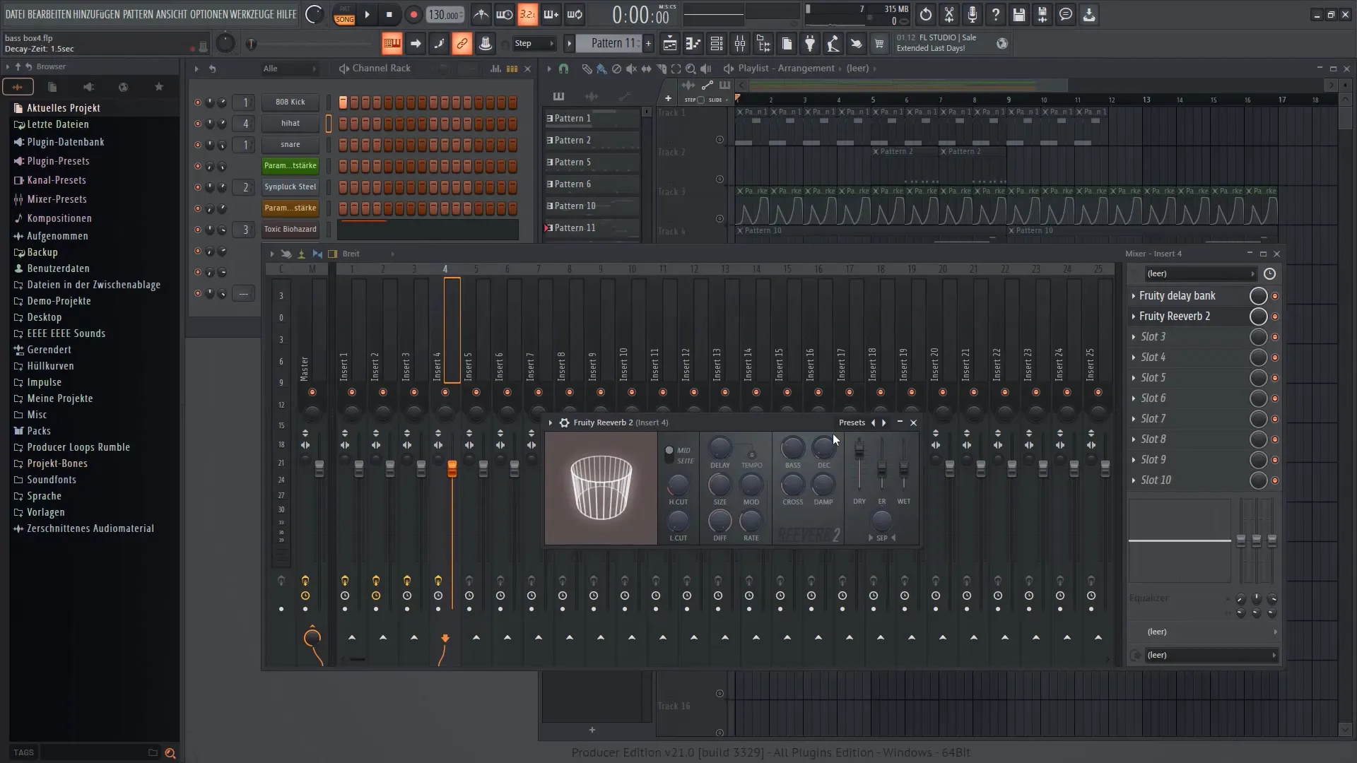 FL Studio 21: Mezclador para producciones musicales creativas