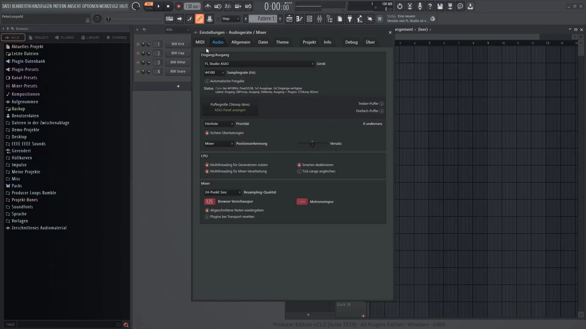 La préparation parfaite pour votre production musicale sur FL Studio 21 La préparation parfaite pour ta production musicale dans FL Studio 21