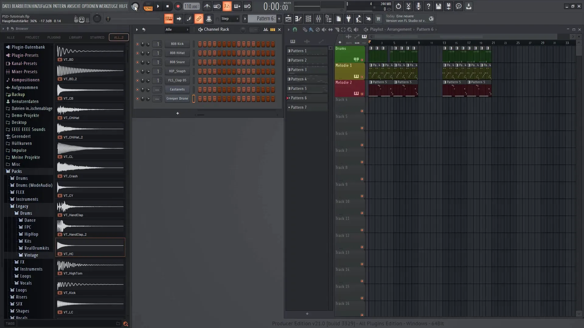 FL Studio 21 - 트랙을 위한 복잡한 멜로디 만들기