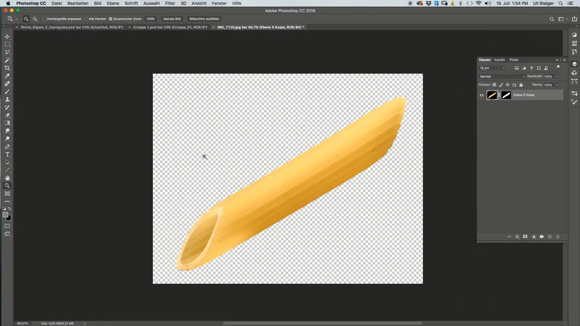 Design creativo della pasta in Photoshop: Penne Rigate Design creativo di pasta in Photoshop: Penne Rigate