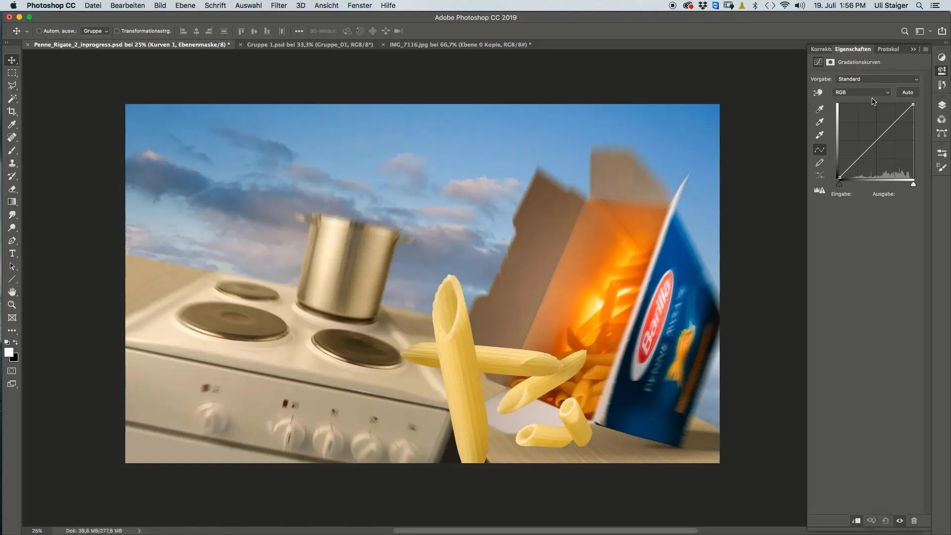 Design creativo della pasta in Photoshop: Penne Rigate Design creativo della pasta in Photoshop: Penne Rigate