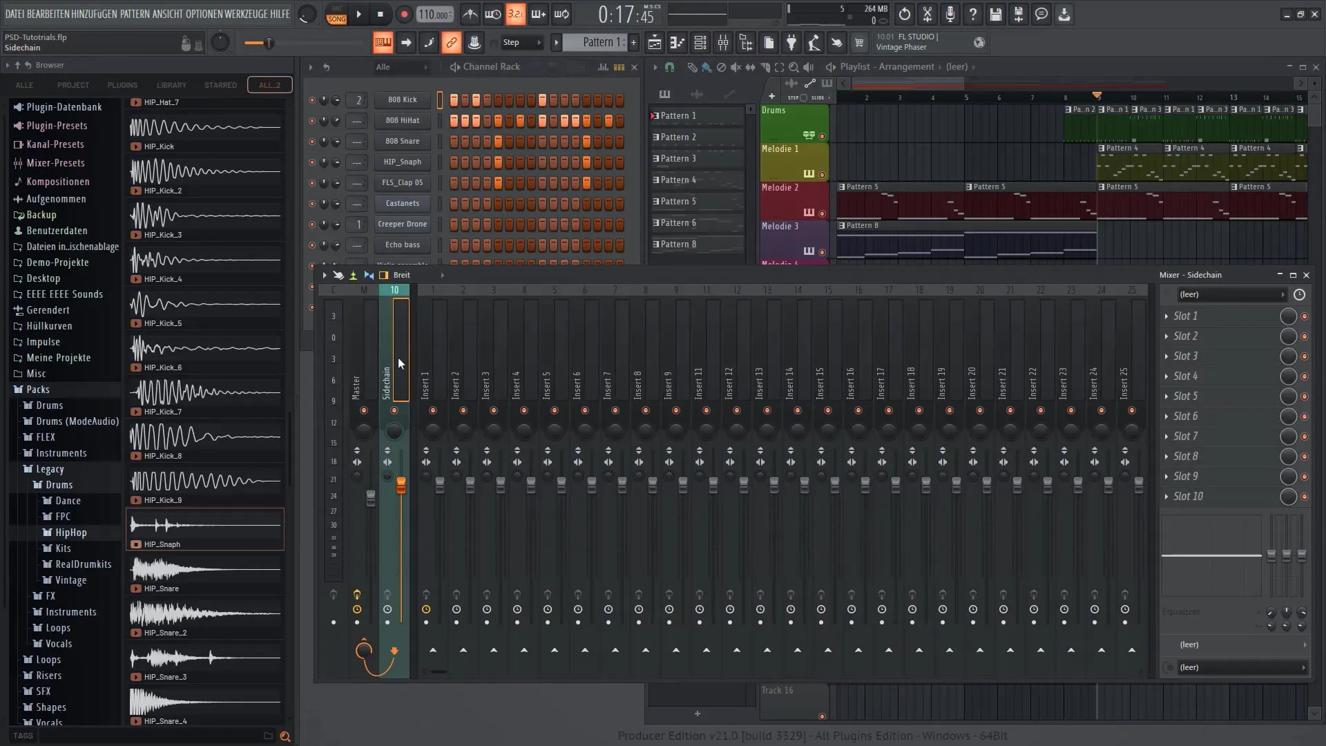 FL Studio 21의 마스터 사이드 체인: 사운드 향상을 위한 종합 가이드