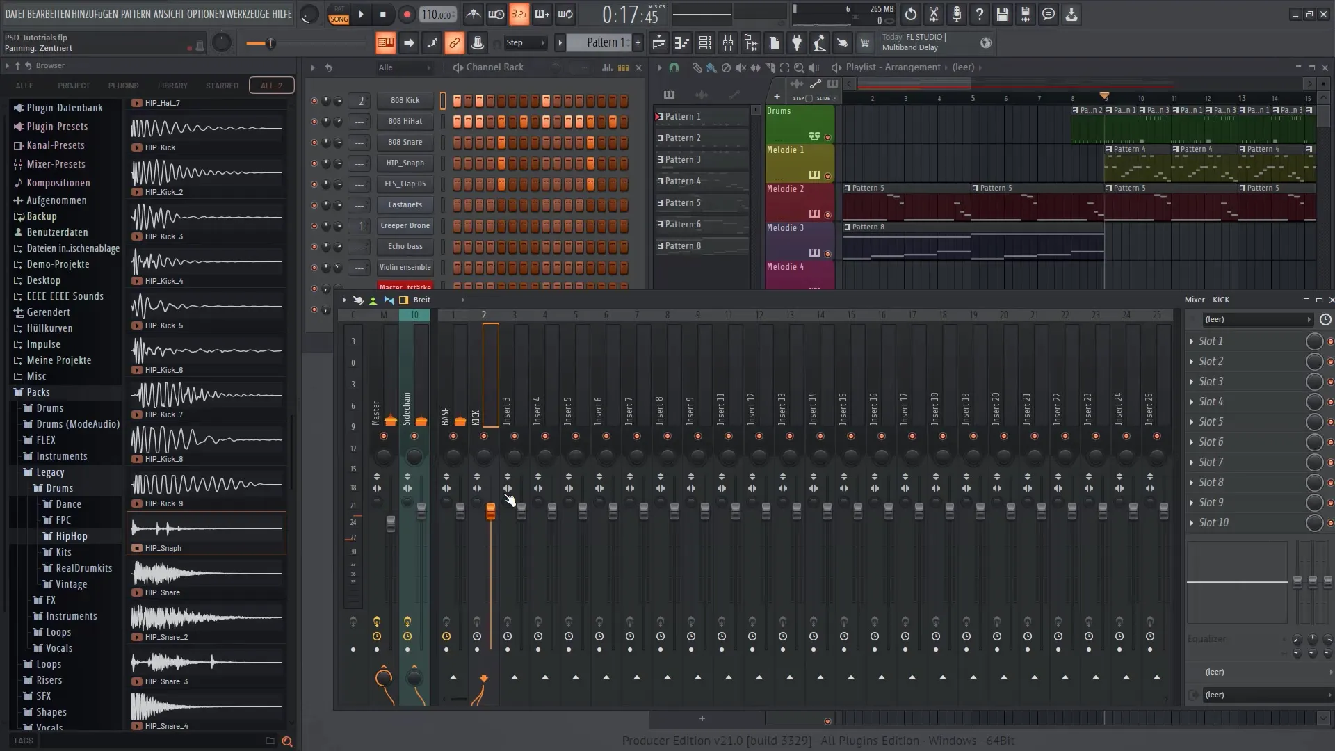 FL Studio 21의 마스터 사이드 체인: 사운드 향상을 위한 종합 가이드