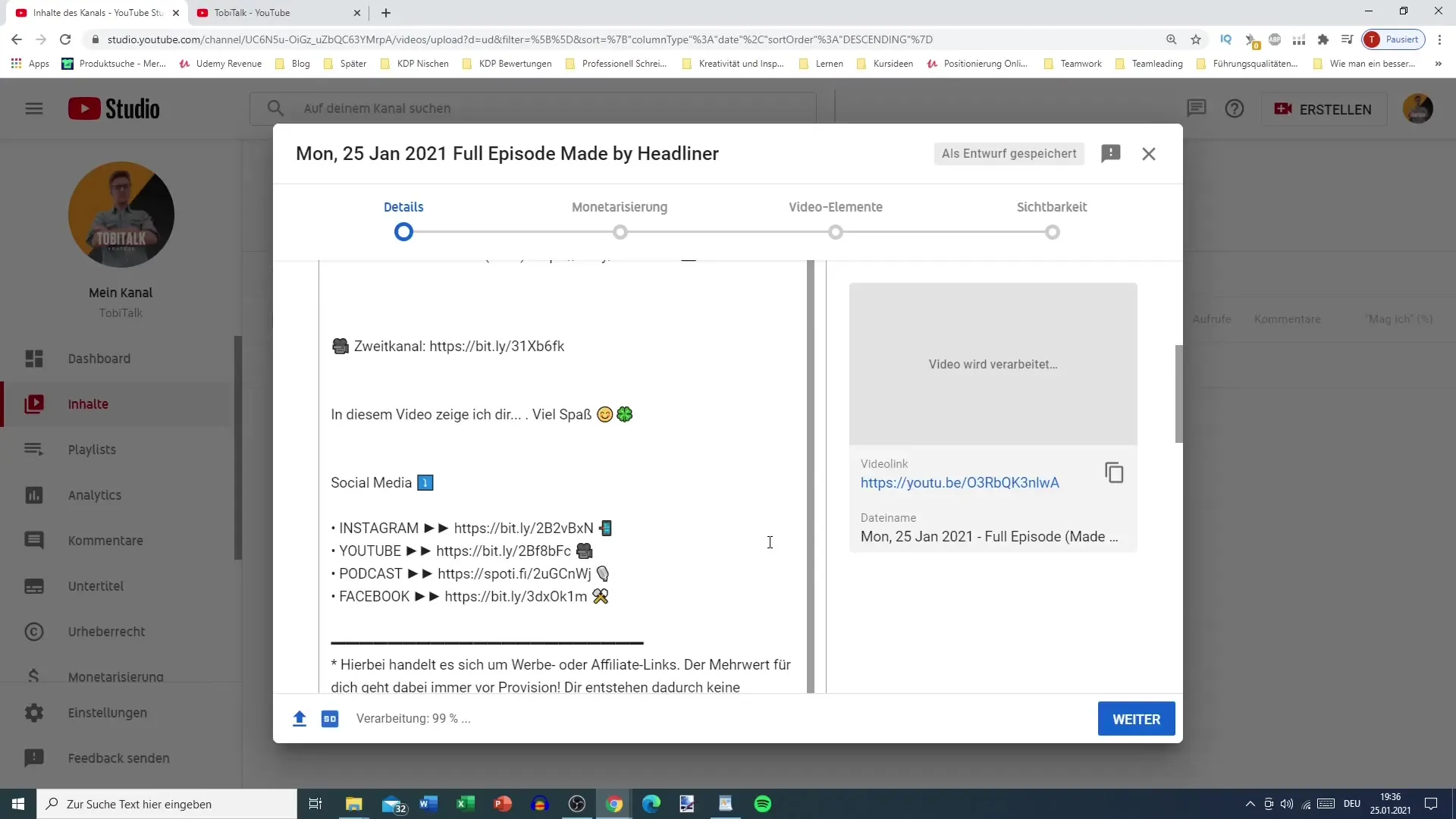 ポッドキャストをYouTubeに成功裏にアップロードする方法 - 方法はこれです