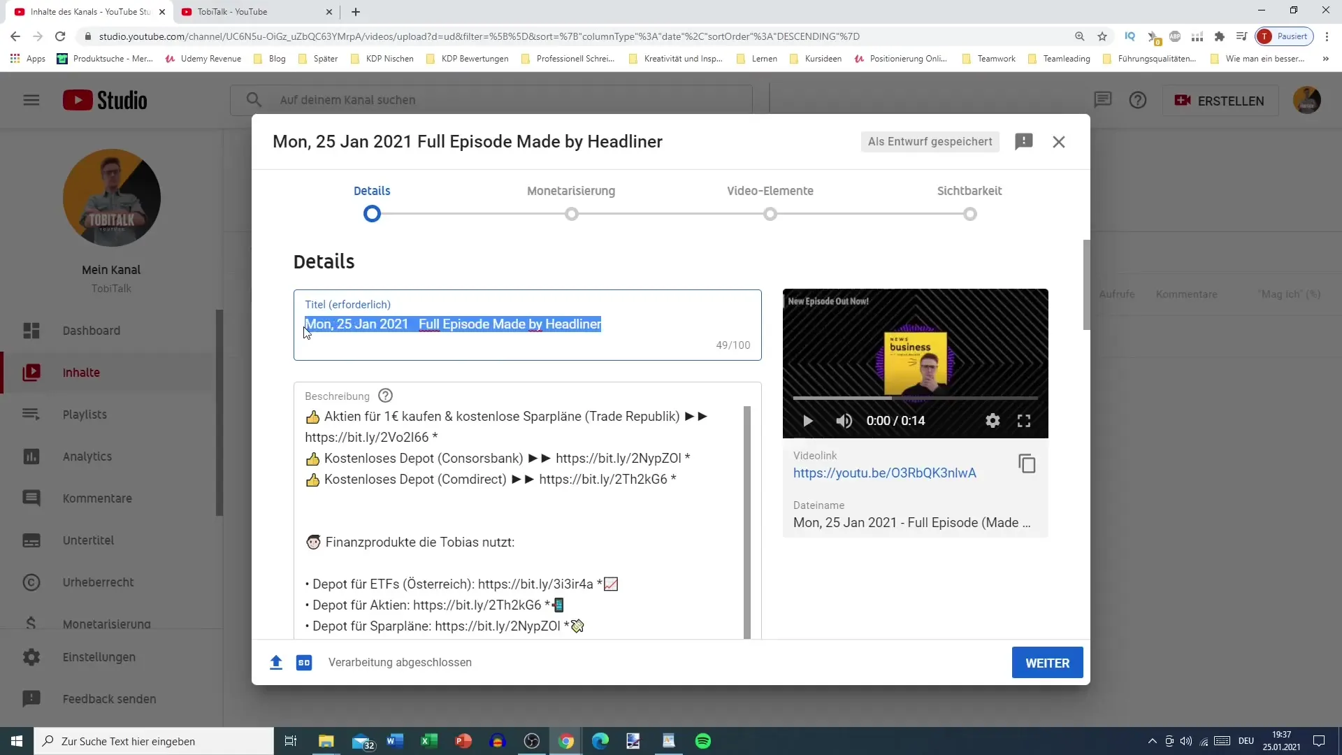 ポッドキャストをYouTubeに成功裏にアップロードする方法 - これが方法です