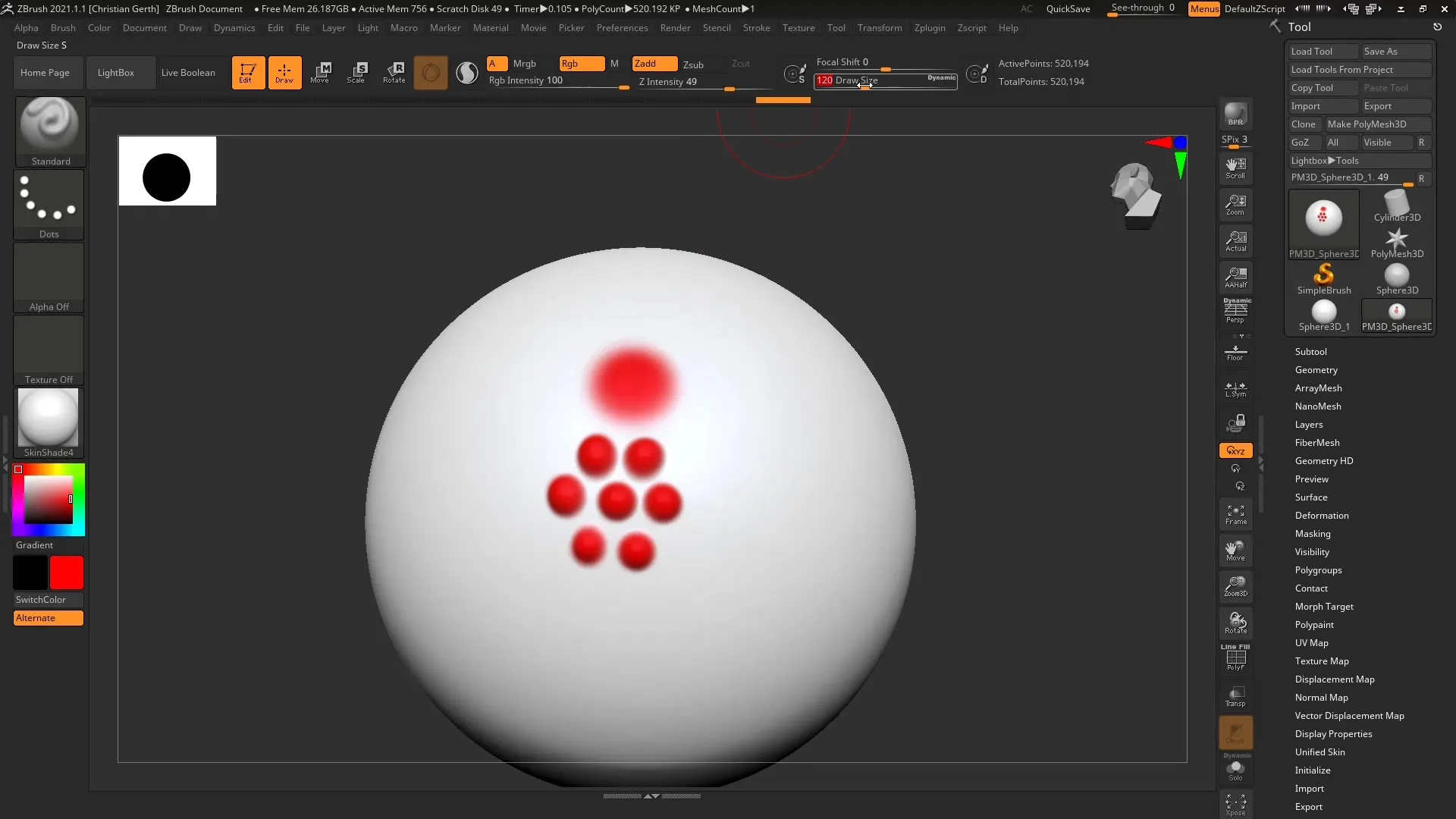 ZBrush X-Tractor Brush – How to effectively save details