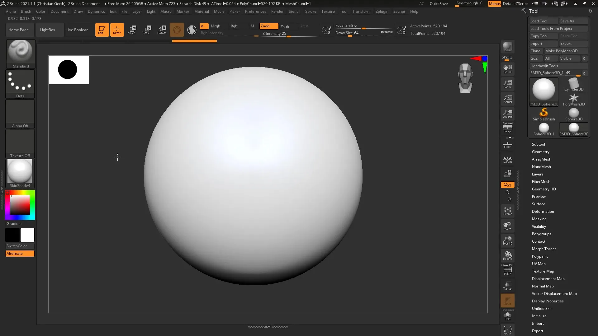 ZBrush X-Tractor Brush – How to Save Details Effectively