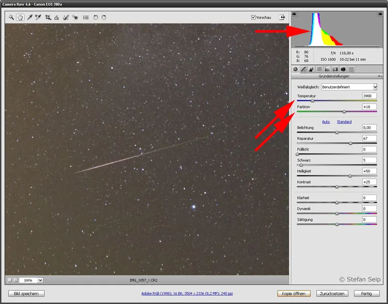 Part 04 - Photos of shooting stars