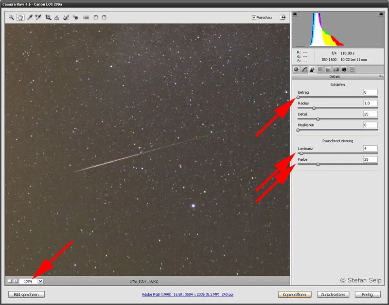 Part 04 - Photos of shooting stars