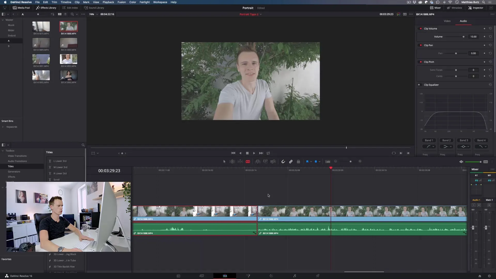 Edición de video fácil: Corte A-Roll