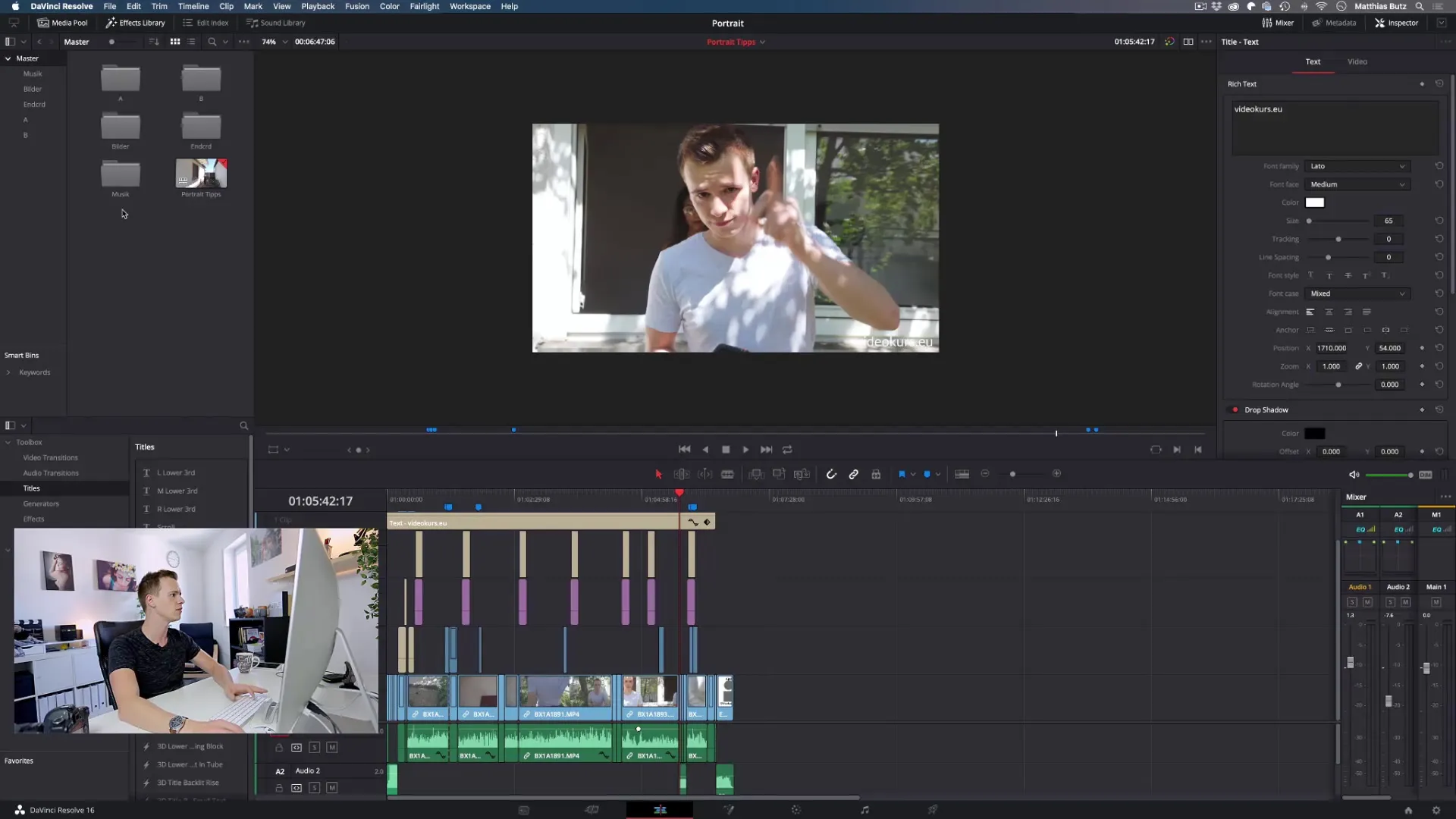 Edición de video hecha fácil: Corte de A-Roll