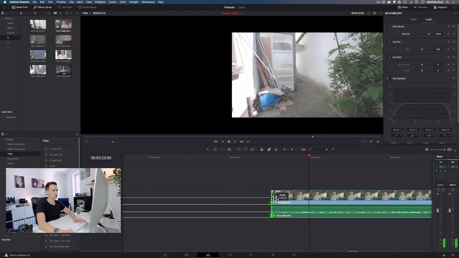 Edición de video fácil: Corte A-Roll