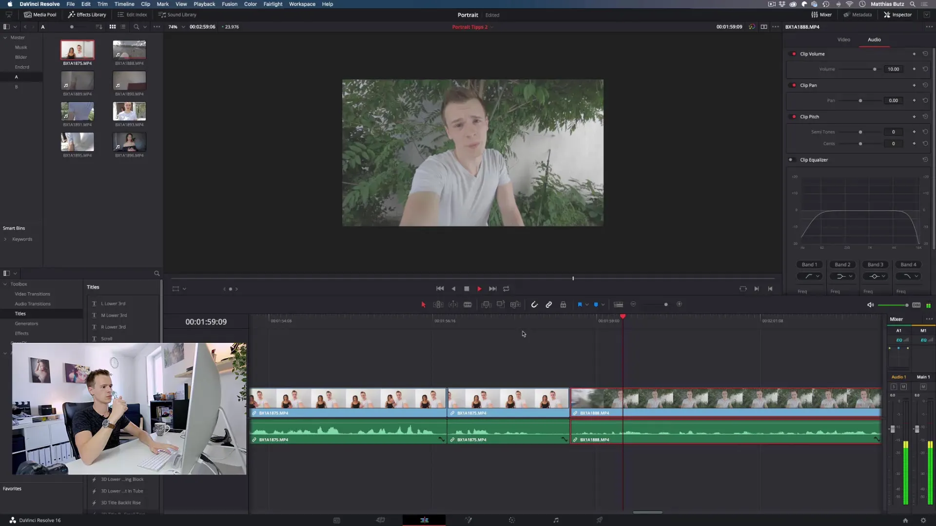 Edición de video fácil: Corte A-Roll
