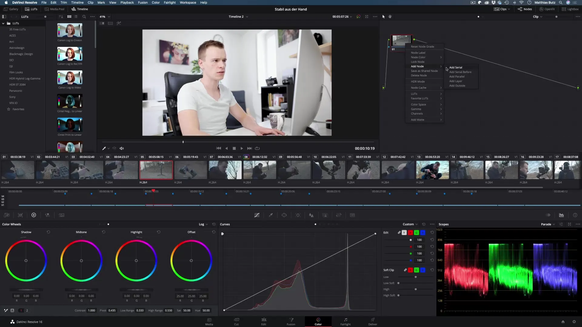 DaVinci Resolve: Color Grading'de Node'ların Etkili Kullanımı DaVinci Resolve: Renk Derecelendirmede Düğümlerin Etkili Kullanımı