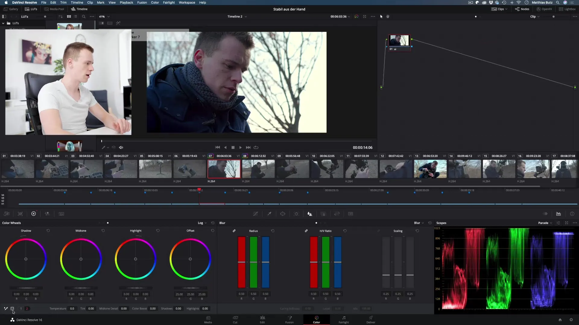 DaVinci Resolve: Renk Derecelendirmede Düğümlerin Etkili Kullanımı DaVinci Resolve: Renk Düzenlemede Düğümlerin Etkili Kullanımı