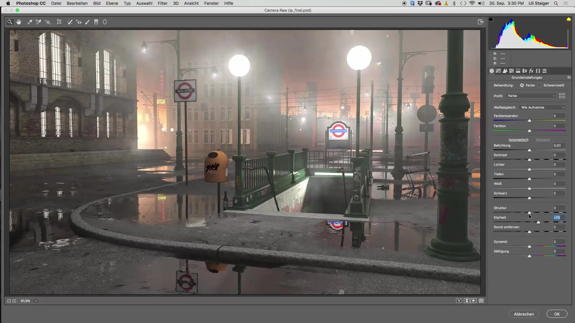 Höchste Qualität in Cinema 4D: Bildlook erstellen