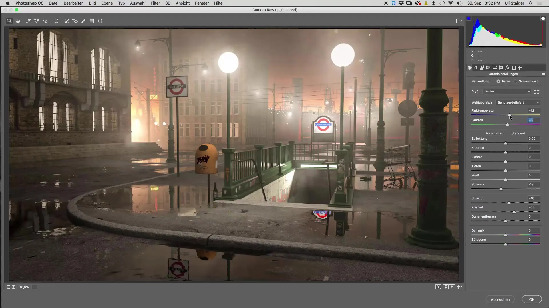 Höchste Qualität in Cinema 4D: Bildlook erstellen