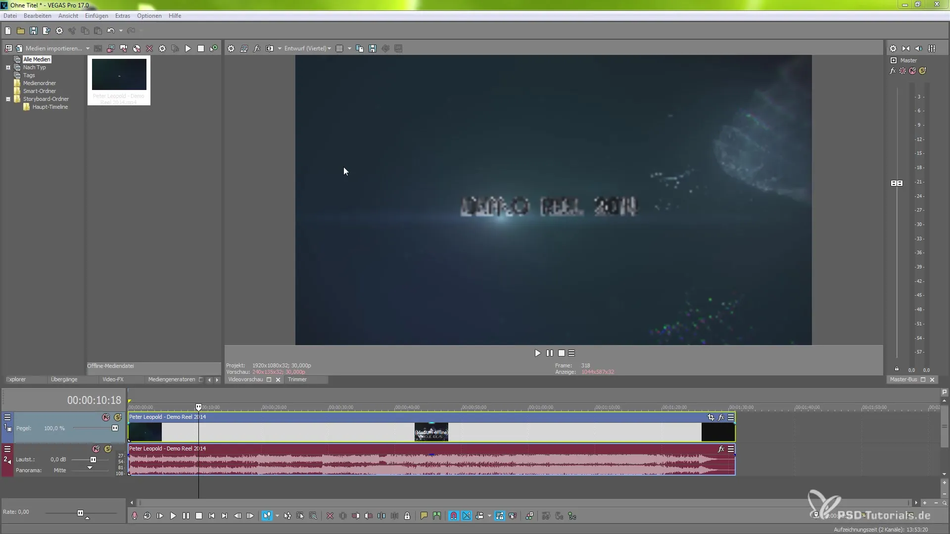 HDR- und HLG-Optionen in VEGAS Pro 17 effektiv nutzen