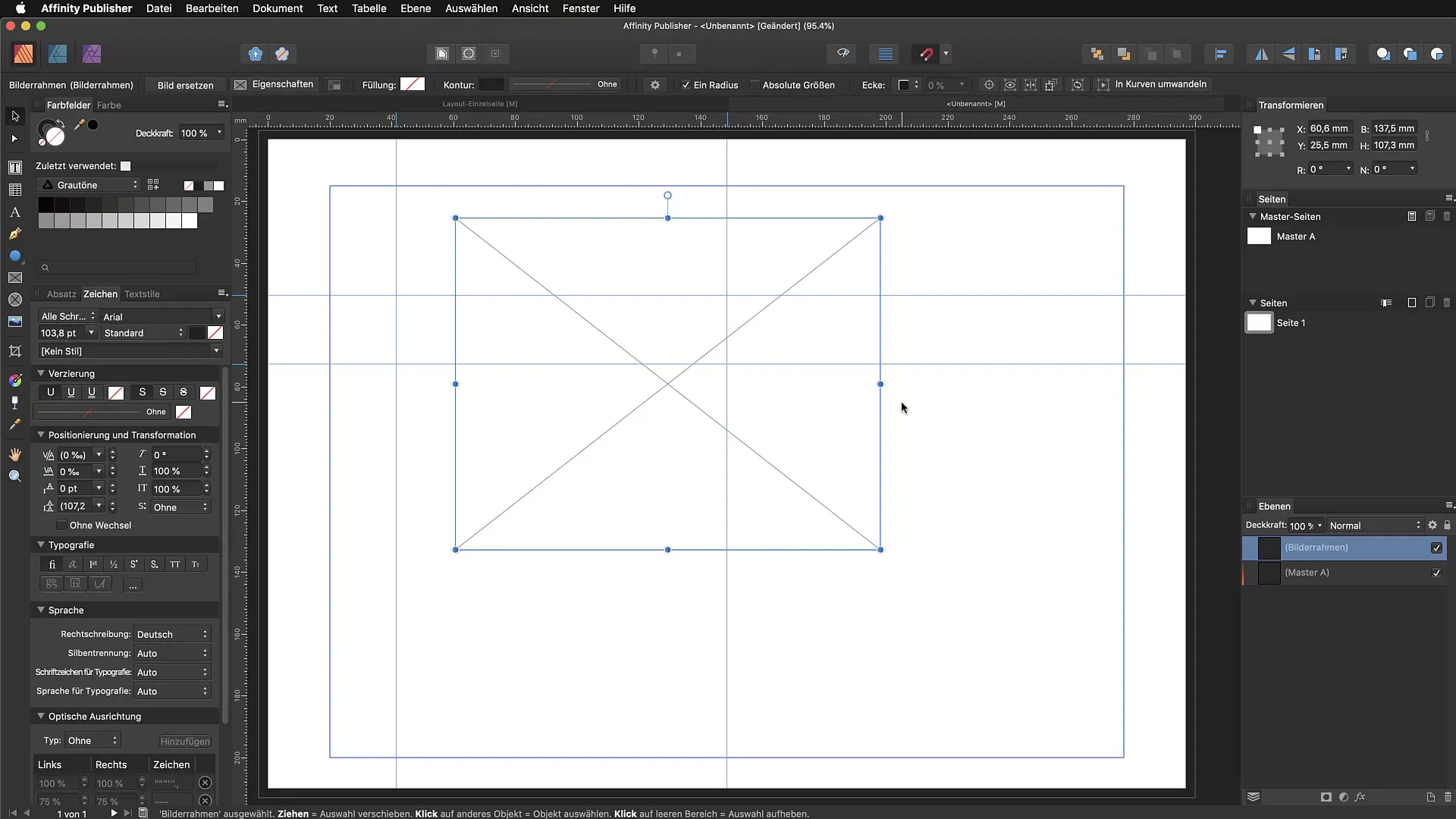 Hilfslinien im Affinity Publisher – Präzises Layout leicht gemacht