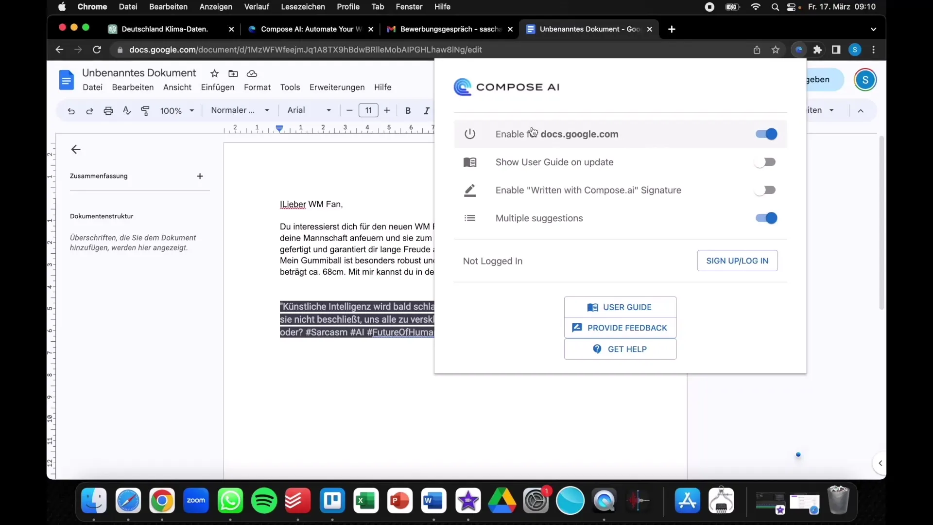 Escreva e-mails sem esforço com a IA do Compose