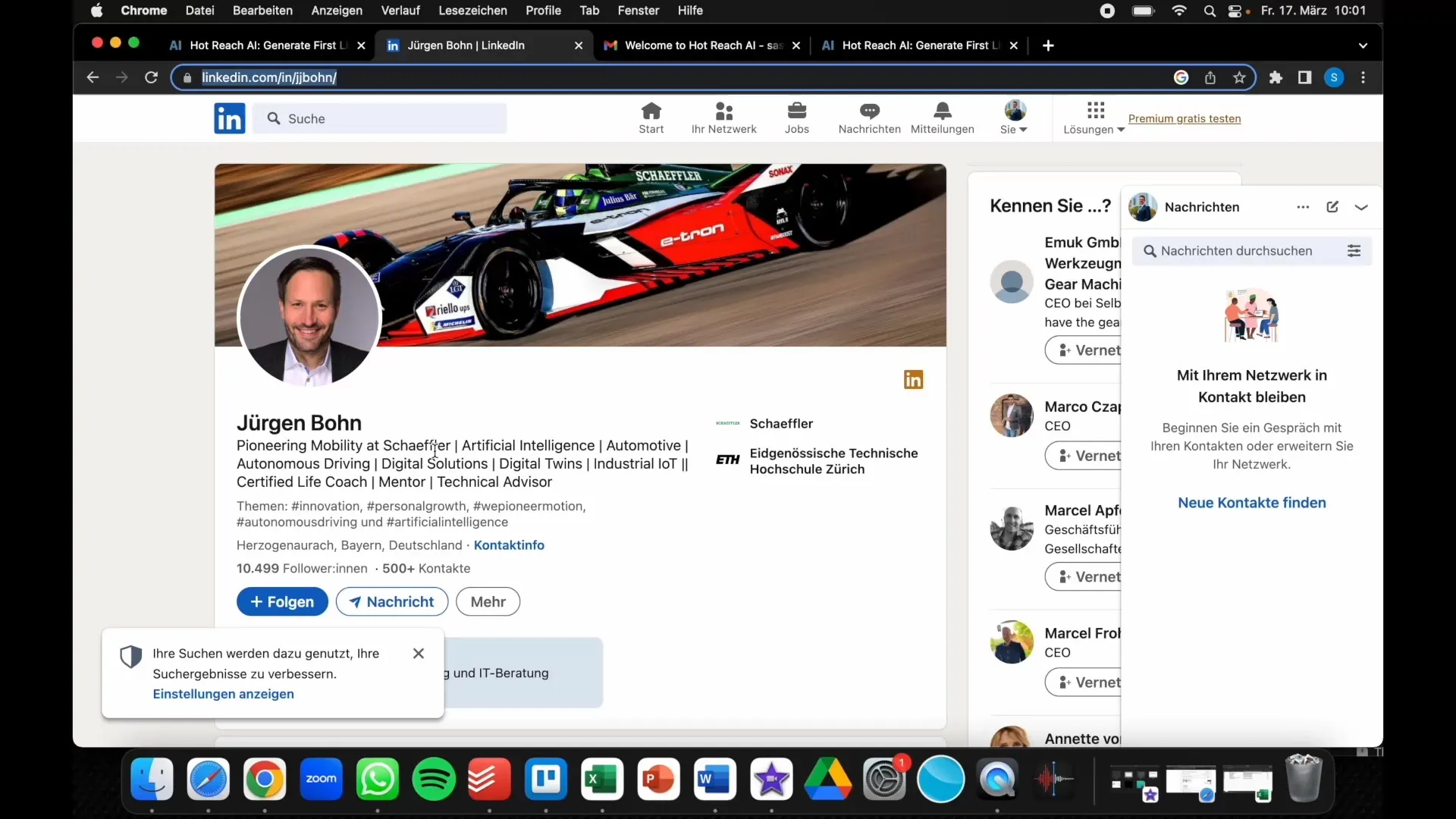 Optimización de tu comunicación con clientes en LinkedIn con Hotreach.ai