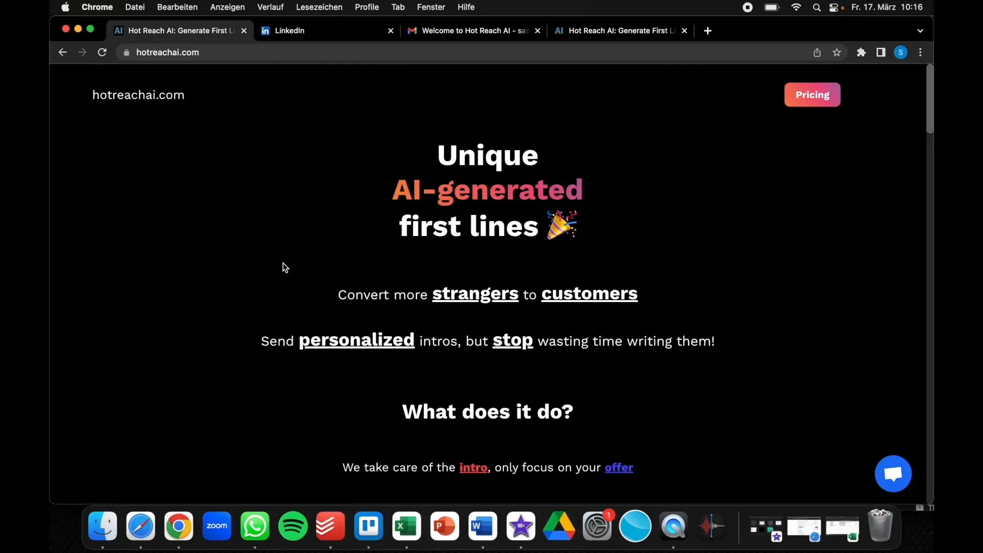 Optimización de tu comunicación con los clientes de LinkedIn con Hotreach.ai