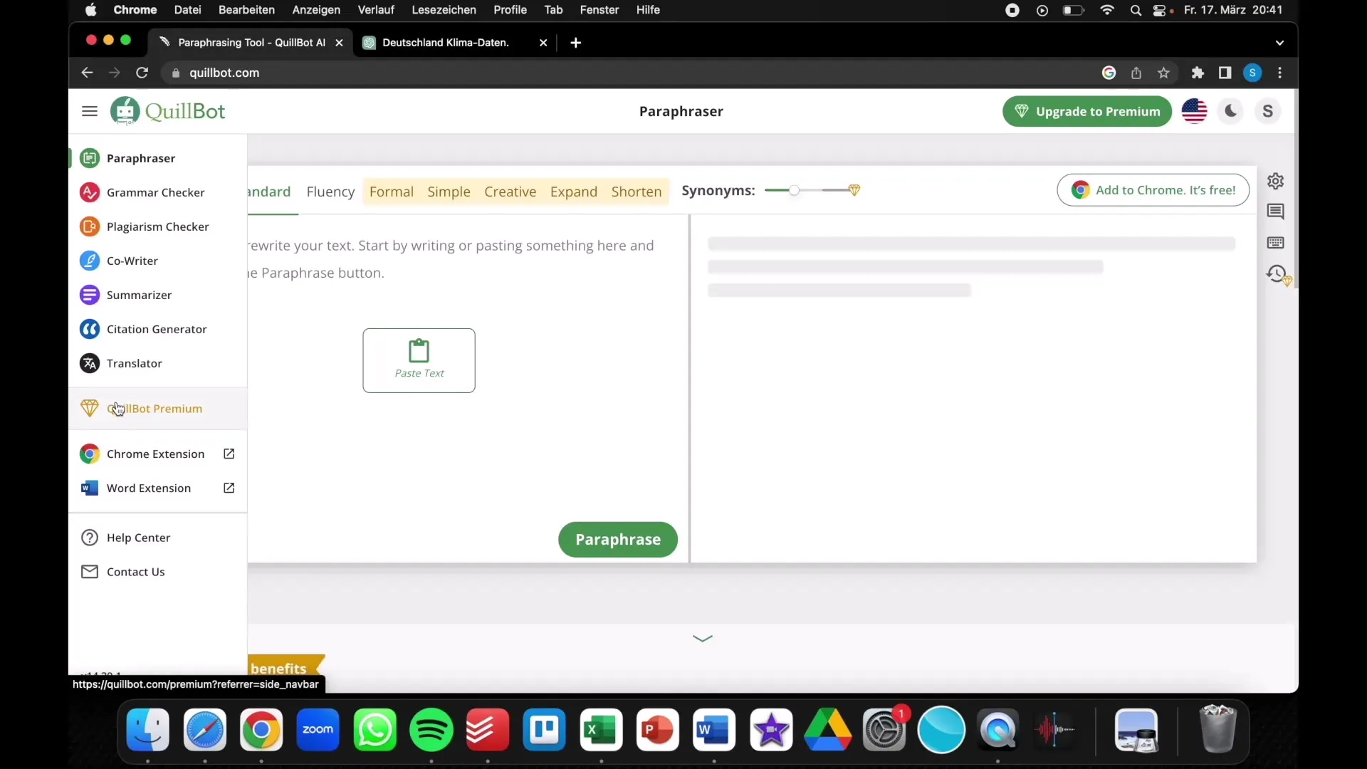 Ajuste de tus textos con Qillbot - Guía paso a paso