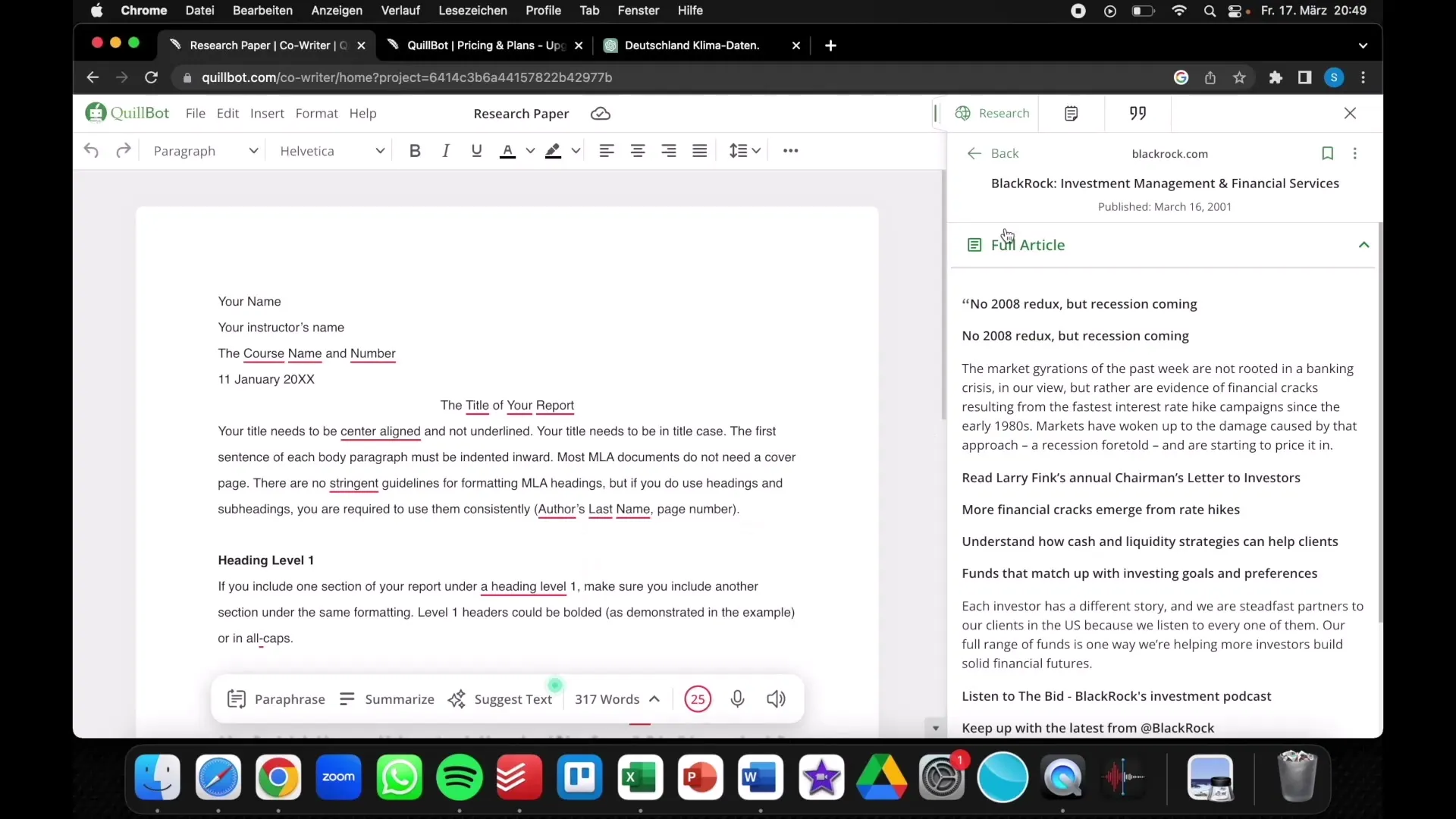 Ajuste de tus textos con Qillbot - Guía paso a paso