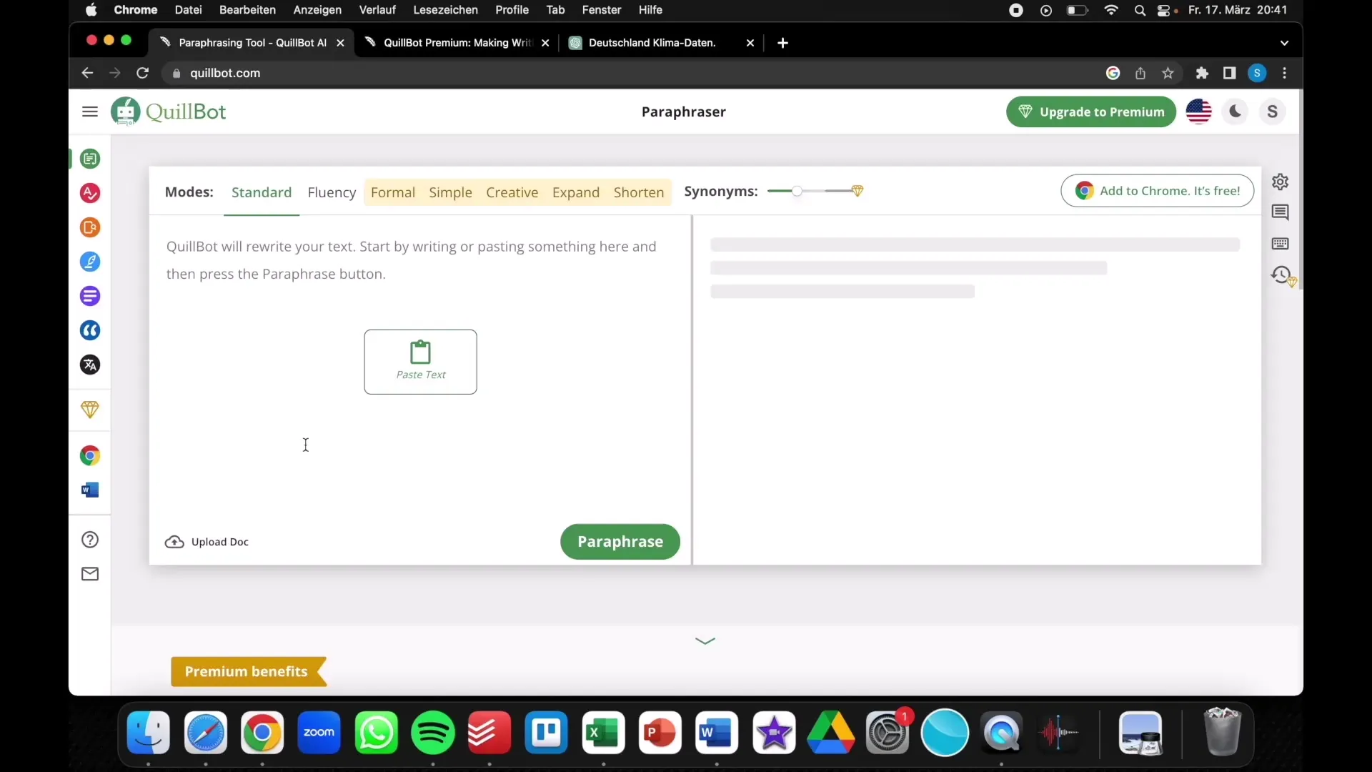 Ajuste de tus textos con Qillbot - Guía paso a paso