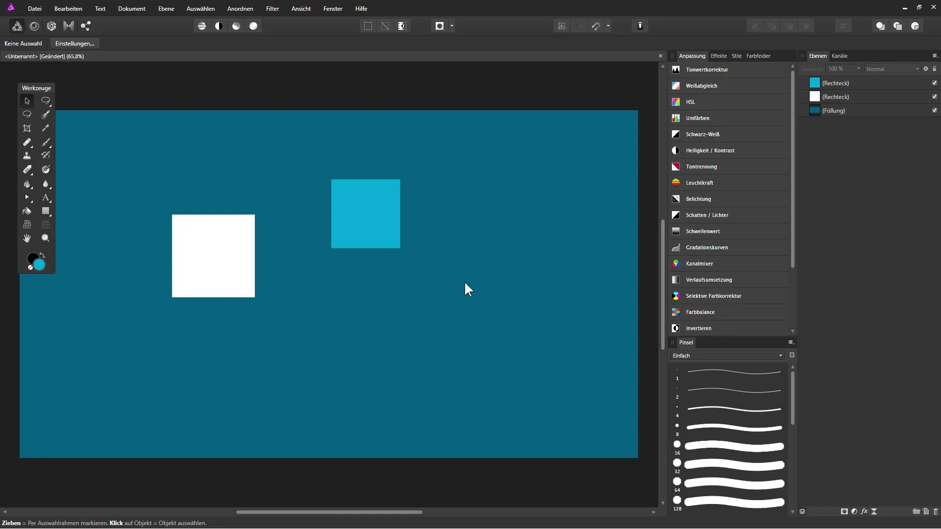 Grundlagen zu Raster und Ausrichten in Affinity Photo