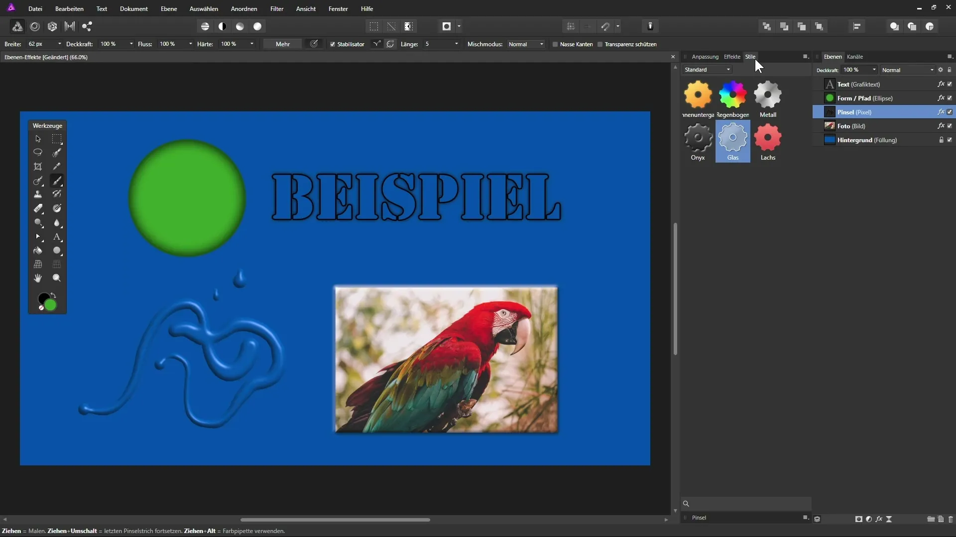 Optimale Nutzung von Ebeneneffekten in Affinity Photo Optimale Nutzung von Ebeneneffekten in Affinity Photo